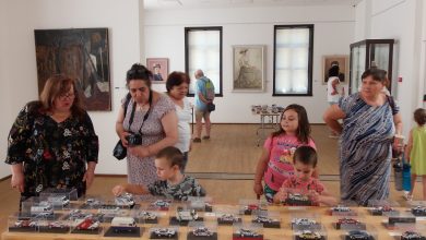 Изложба на модели рали автомобили в Елена